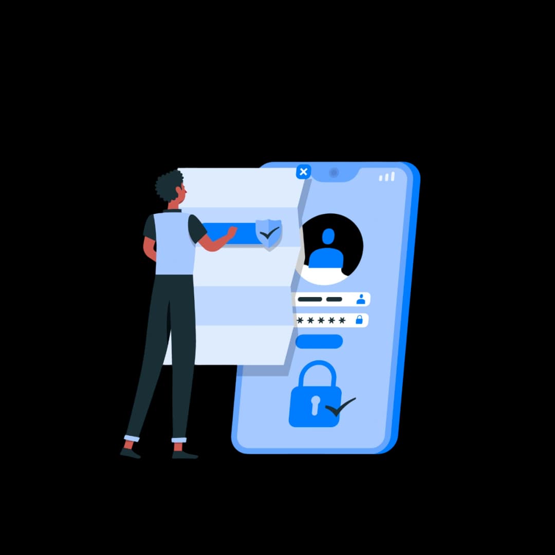 login page